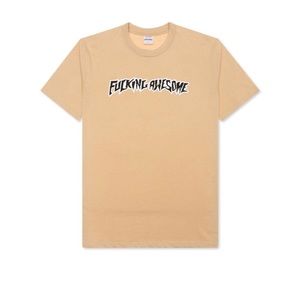 Fucking Awesome(FA) Tan Tee Shirt